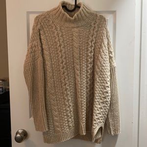 525 America Oatmeal Chunky Sweater